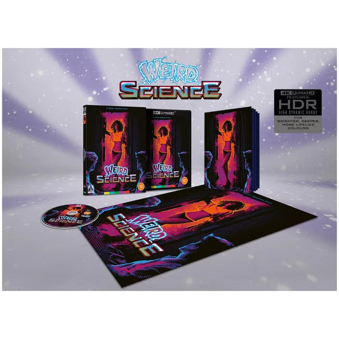 Box contents of Weird Science [Limited Edition] (UK Import) [4K Ultra HD]