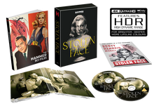 Box contents of Stolen Face Limited Edition (UK Import) [4K Ultra HD + Region B Blu-ray]