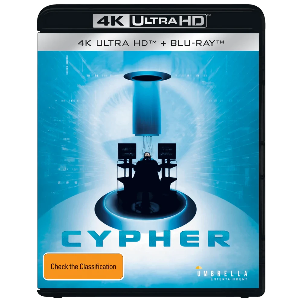 Front case of Cypher (2002) [4K Ultra HD + Blu-ray]