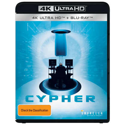 Front case of Cypher (2002) [4K Ultra HD + Blu-ray]