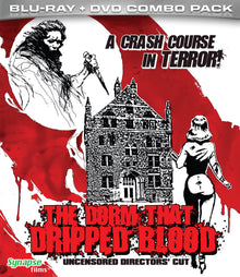 Front cover of The Dorm That Dripped Blood [Blu-ray + DVD]
