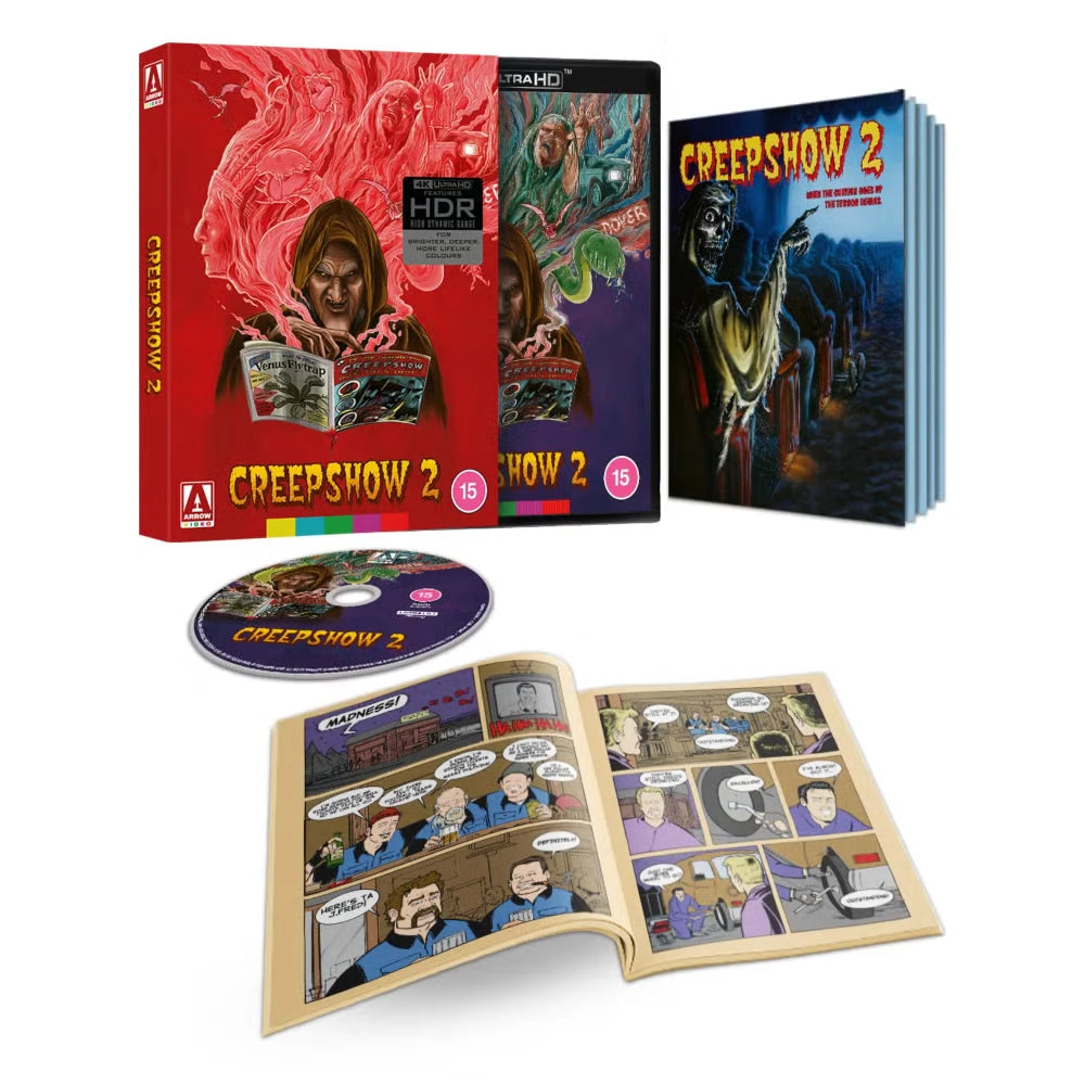 Box contents of Creepshow 2 Limited Edition (UK Import) [4K Ultra HD]