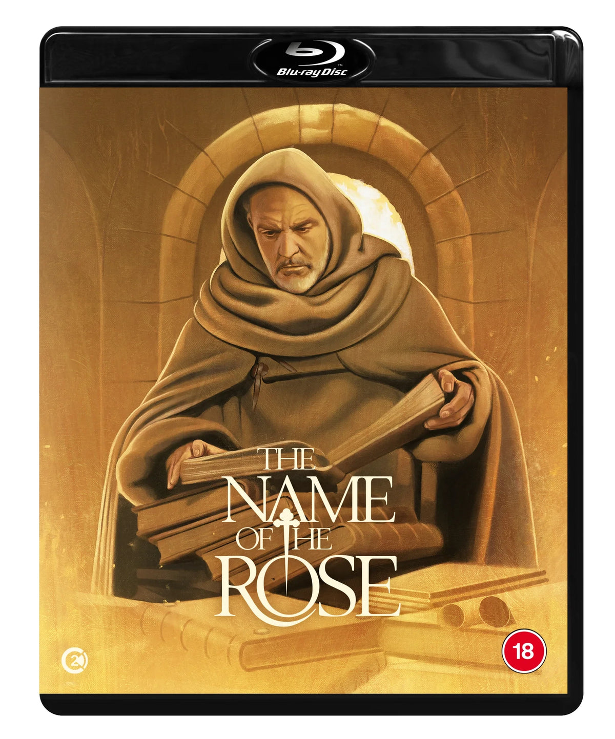 Front cover of Name of the Rose Standard Edition UK Import [Region B Blu-ray]