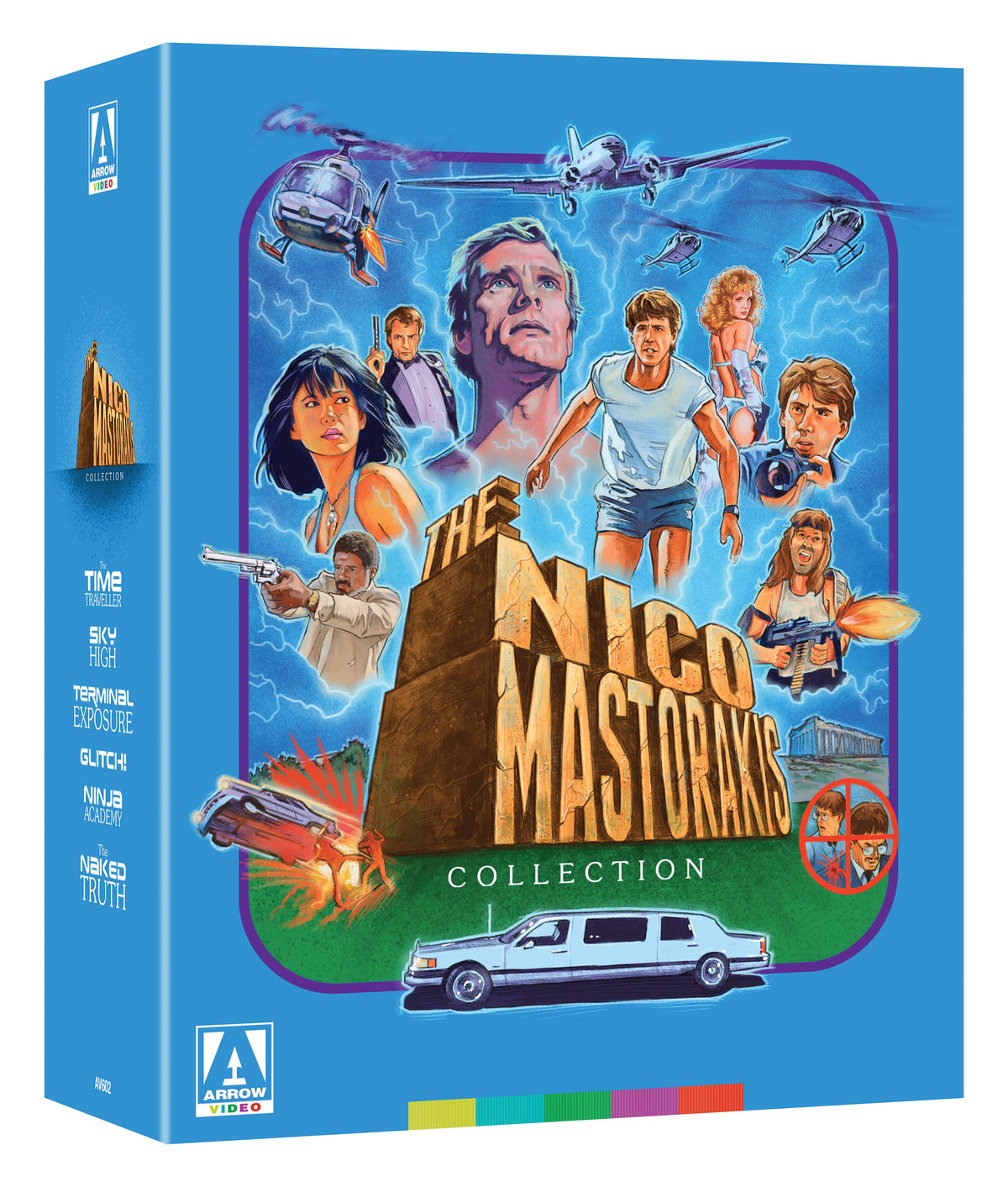 3D art of The Nico Mastorakis Collection (Limited Edition) [Blu-ray Set