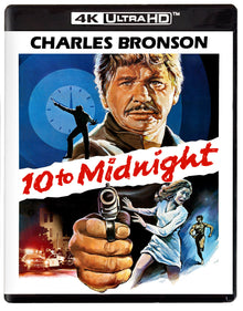 Reversible cover of 10 to Midnight [4K Ultra HD + Blu-ray]