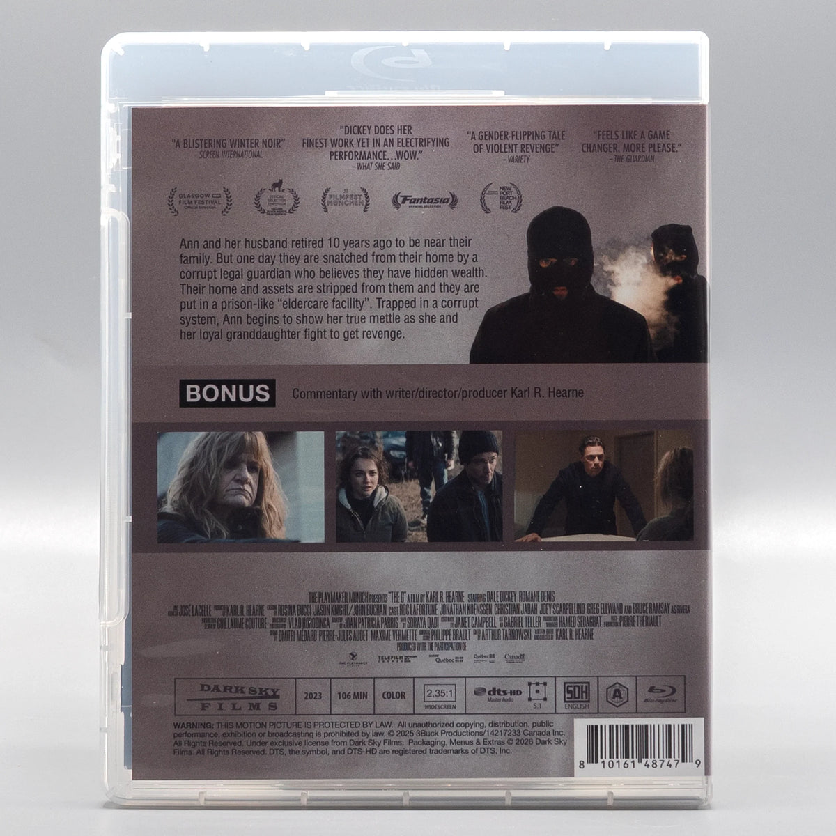 Back case of The G [Blu-ray]