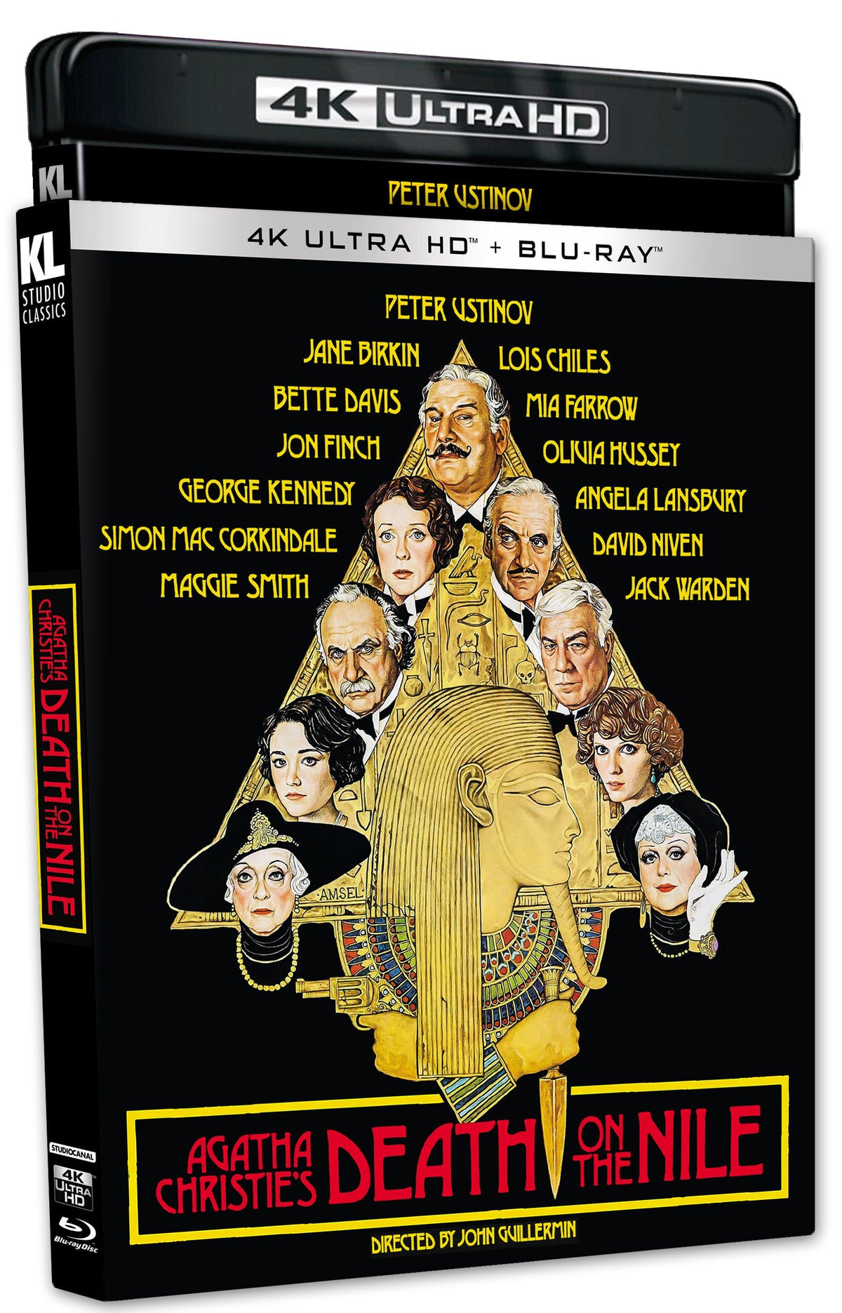 Front slipcover of Death on the Nile [4K Ultra HD + Blu-ray]