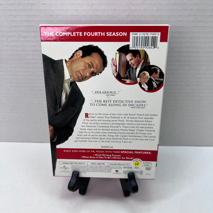 Back cover of Pre-Owned | Monk: Season Four [DVD]