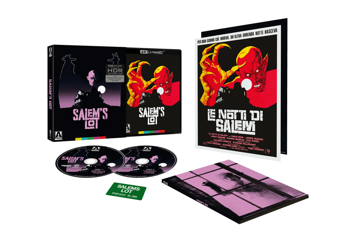 Box contents of Salem's Lot [Limited Edition] [4K Ultra HD + Blu-ray]