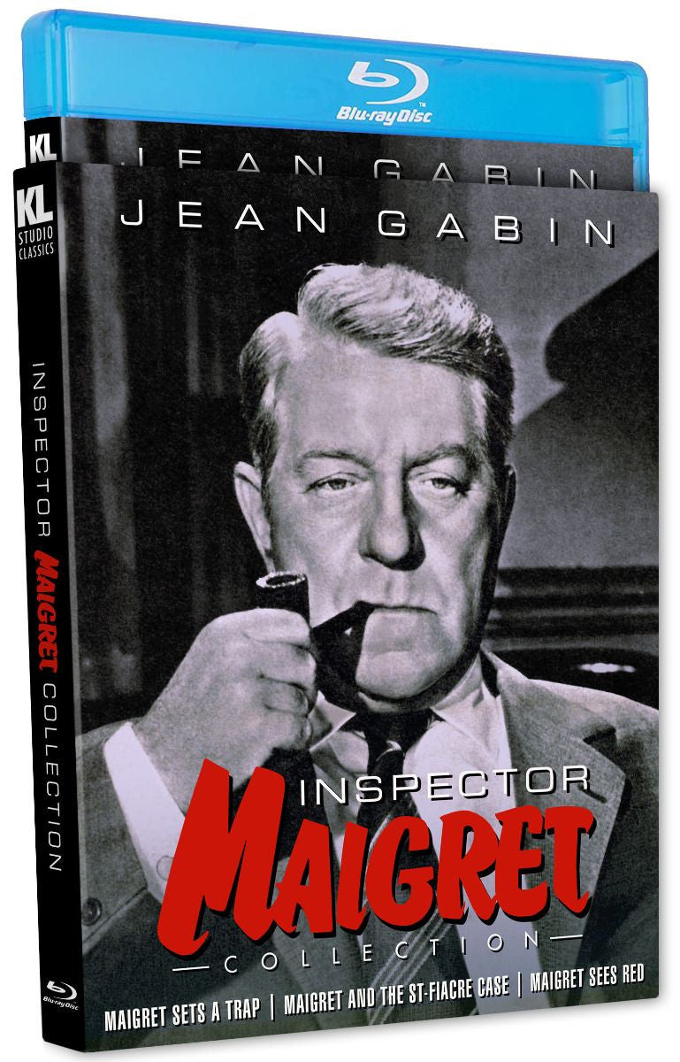 Front cover of Jean Gabin as Inspector Maigret: Collection [Blu-ray]