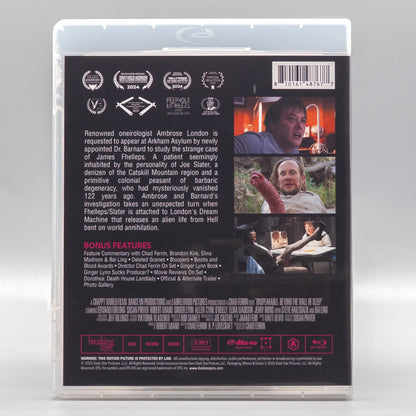 Back case of Unspeakable: Beyond the Wall of Sleep [Blu-ray]
