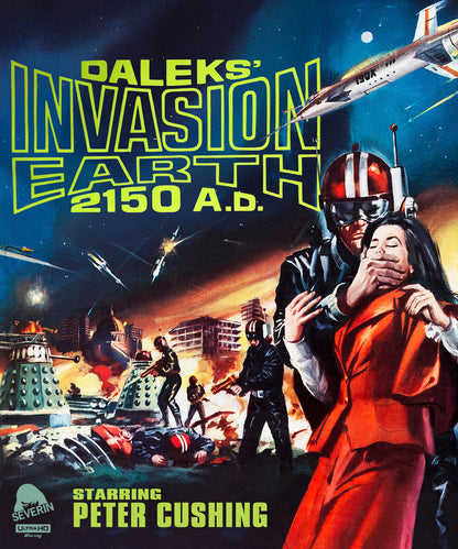 Front cover of Daleks' Invasion Earth 2150 A.D. [4K Ultra HD + Blu-ray]