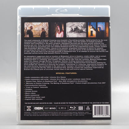 Back case of Deadwood Park [Blu-ray]
