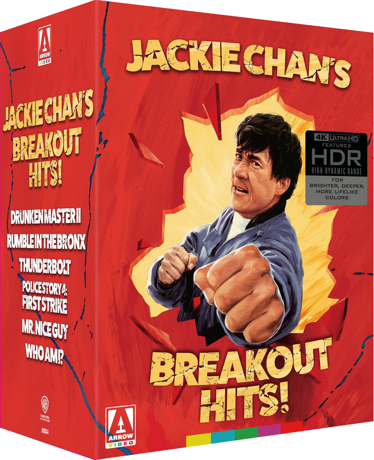 3D art of Jackie Chan's Breakout Hits (Limited Edition) [4K Ultra HD]