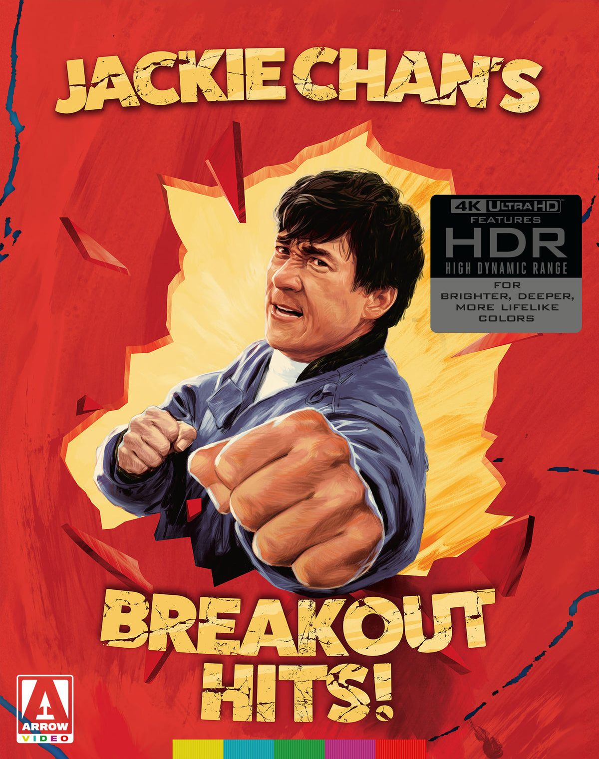 Front cover of Jackie Chan's Breakout Hits (Limited Edition) [4K Ultra HD]