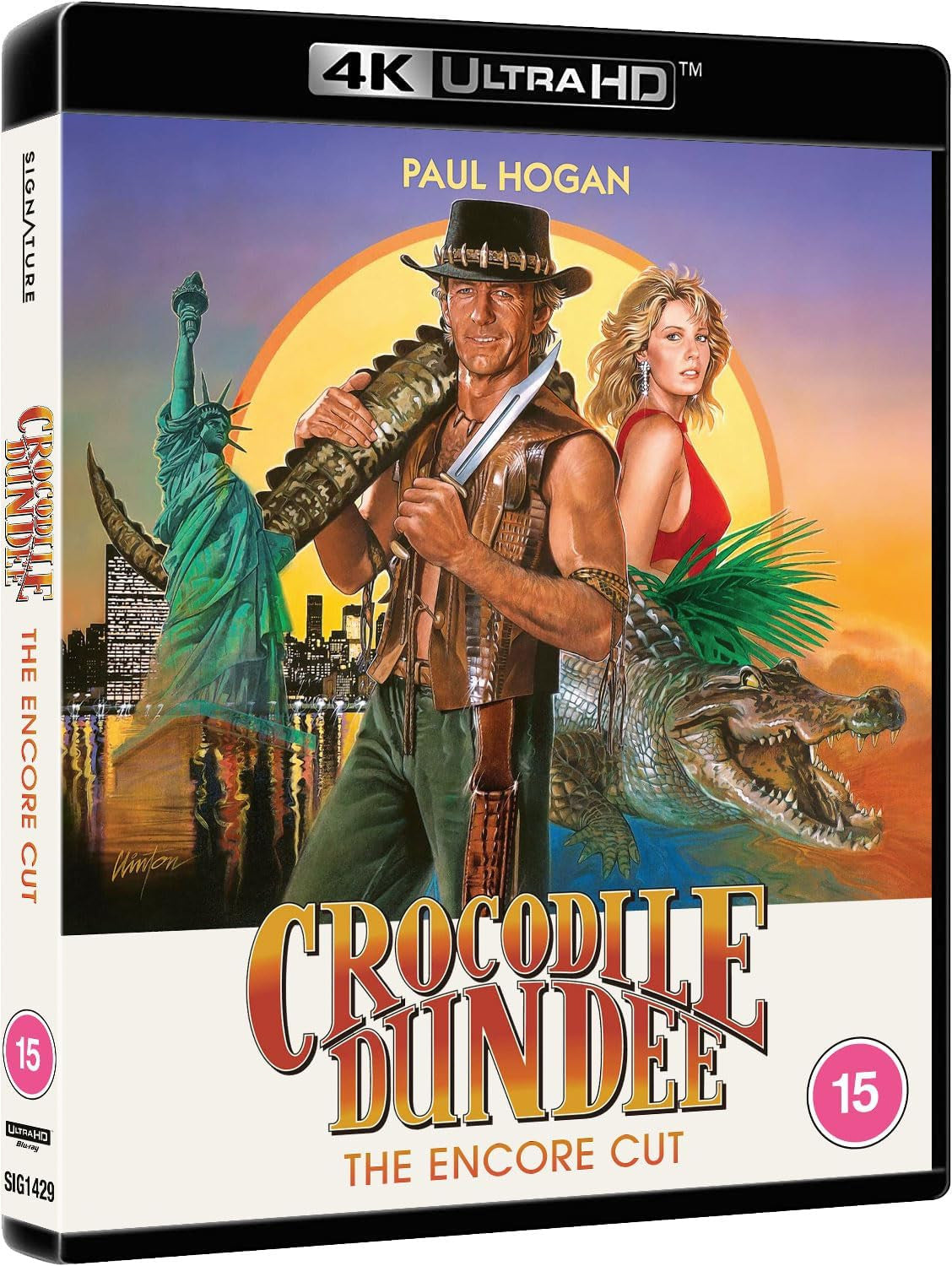3D art of Crocodile Dundee (UK Import) [4K Ultra HD]