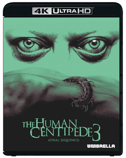 Front case of The Human Centipede 3 of The Human Centipede: Complete Trilogy [4K Ultra HD + Blu-ray]