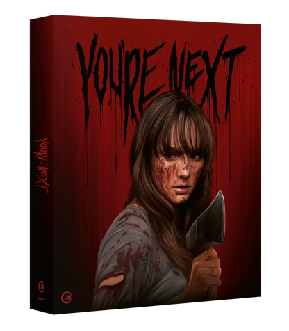 Front cover of You're Next Limited Edition (UK Import) [4K Ultra HD + Region B Blu-ray]