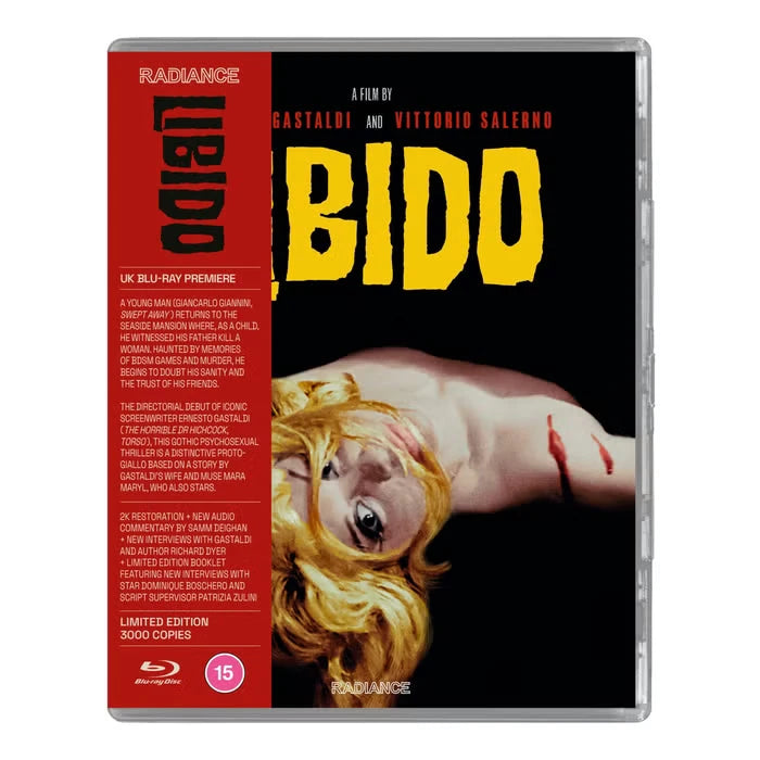 Front cover of Libido Limited Edition (UK Import) [Region B Blu-ray]