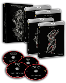 Box contents of New Extremity Collection Volume 1 (Standard Edition) [Blu-ray] (Australian Import)