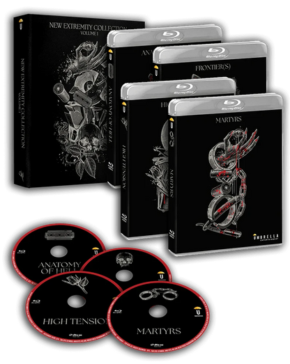 Box contents of New Extremity Collection Volume 1 (Standard Edition) [Blu-ray] (Australian Import)