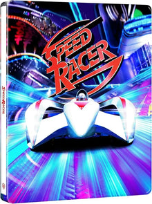 Front cover of Speed Racer Limited Edition Steelbook [4K Ultra HD + Blu-ray] (UK Import)