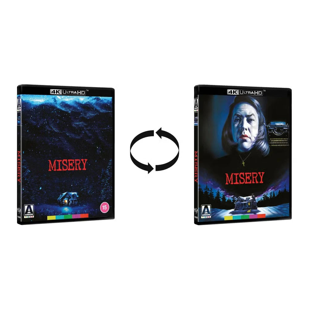 Reversible cover of Misery Limited Edition (UK Import) [4K Ultra HD]