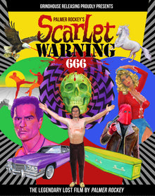 Front cover of Palmer Rockey's Scarlet Warning 666 [Blu-ray]