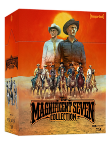 Front cover of The Magnificent Seven Collection Limited Edition 5-Disc Hardbox [4K Ultra HD +Blu-ray] (Australian Import)