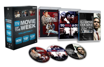 Box contents of TV Movie Of The Week Collection Four Limited Edition 3-Disc Hardbox [Blu-ray] (Australian Import)