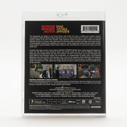 Back case of Without Apparent Motive Limited Edition [Blu-ray]