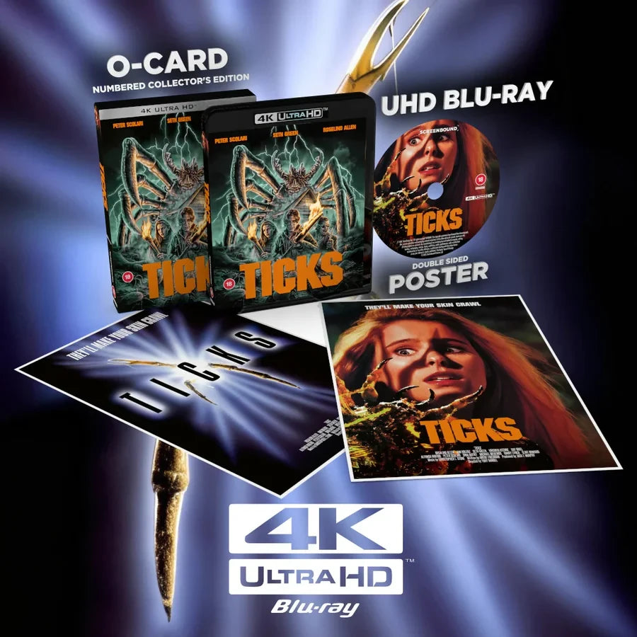 Box contents of Ticks Limited Edition (UK Import) [4K Ultra HD]