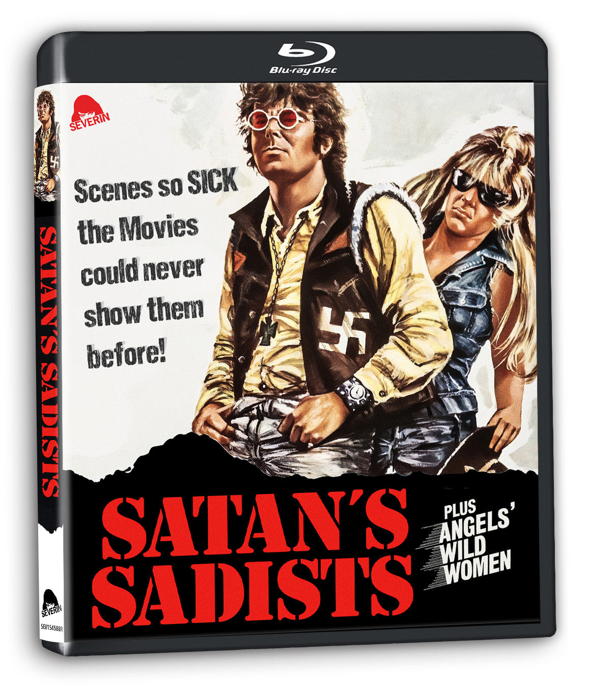3D art of Satan's Sadists/Angels' Wild Women [Blu-ray]