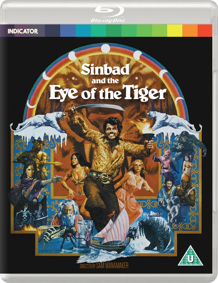 Front cover of Sinbad And The Eye Of The Tiger (UK Import) [Blu-ray]