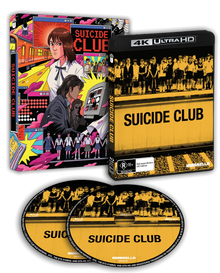 Box contents of Suicide Club (2001) [4K Ultra HD + Blu-ray]