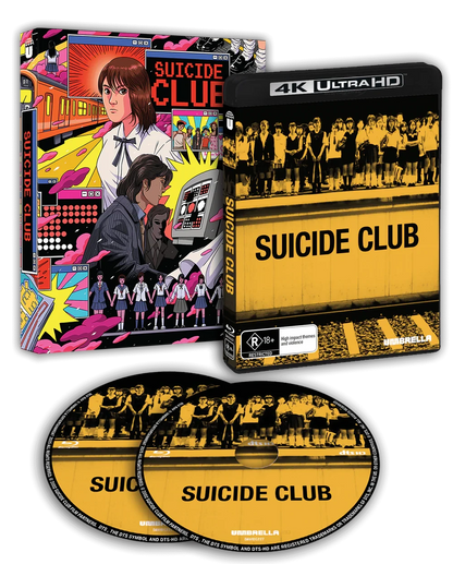 Box contents of Suicide Club (2001) [4K Ultra HD + Blu-ray]