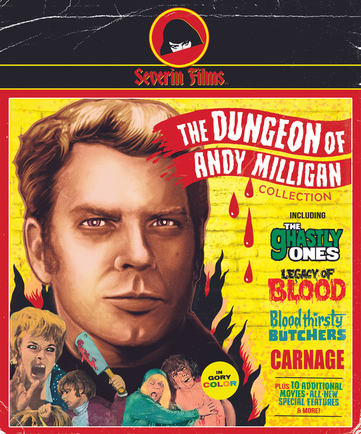 Front cover of The Dungeon Of Andy Milligan Collection [Blu-ray]