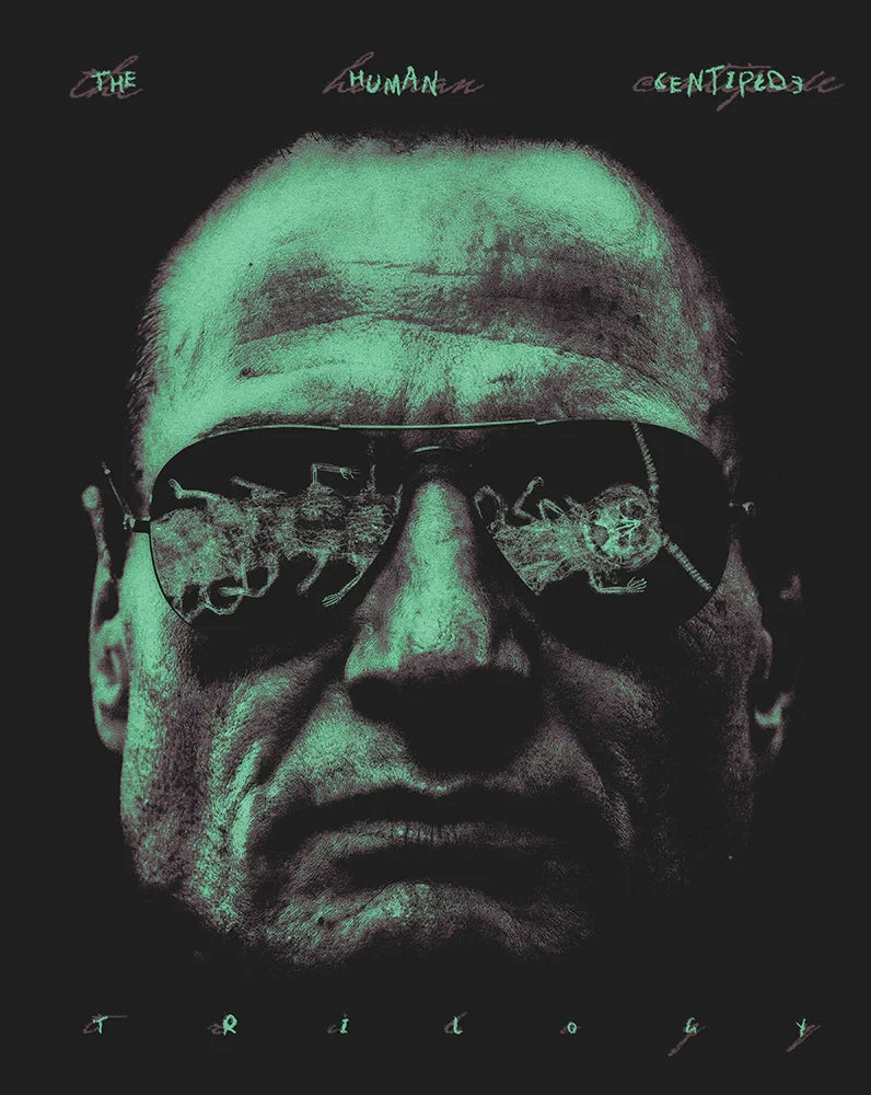 Front cover of The Human Centipede: Complete Trilogy [4K Ultra HD + Blu-ray]