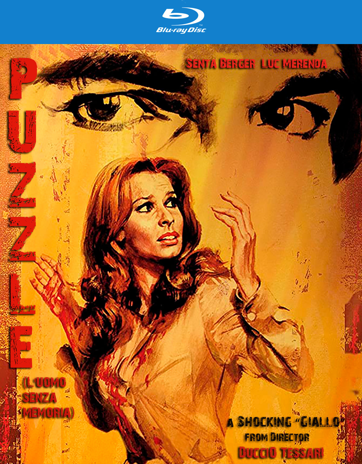 Front cover of Puzzle [L'uomo Senza Memoria] [Blu-ray + DVD]
