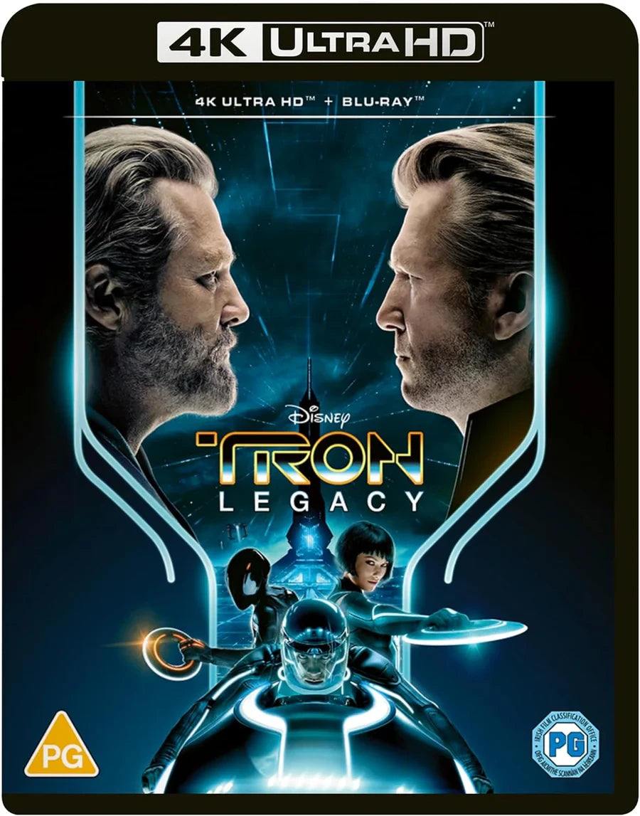 Front cover of Tron Legacy (UK Import) [4K Ultra HD + Region B Blu-ray]
