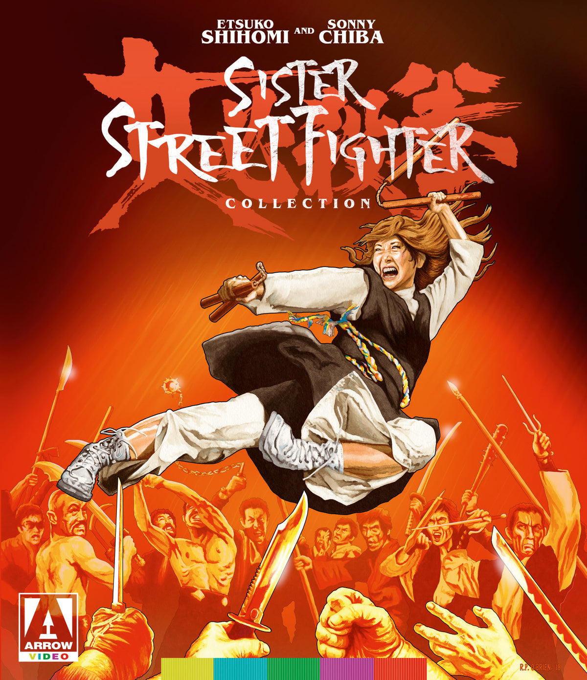 Front cover of Sister Street Fighter Collection (Standard Edition) [Blu-ray]