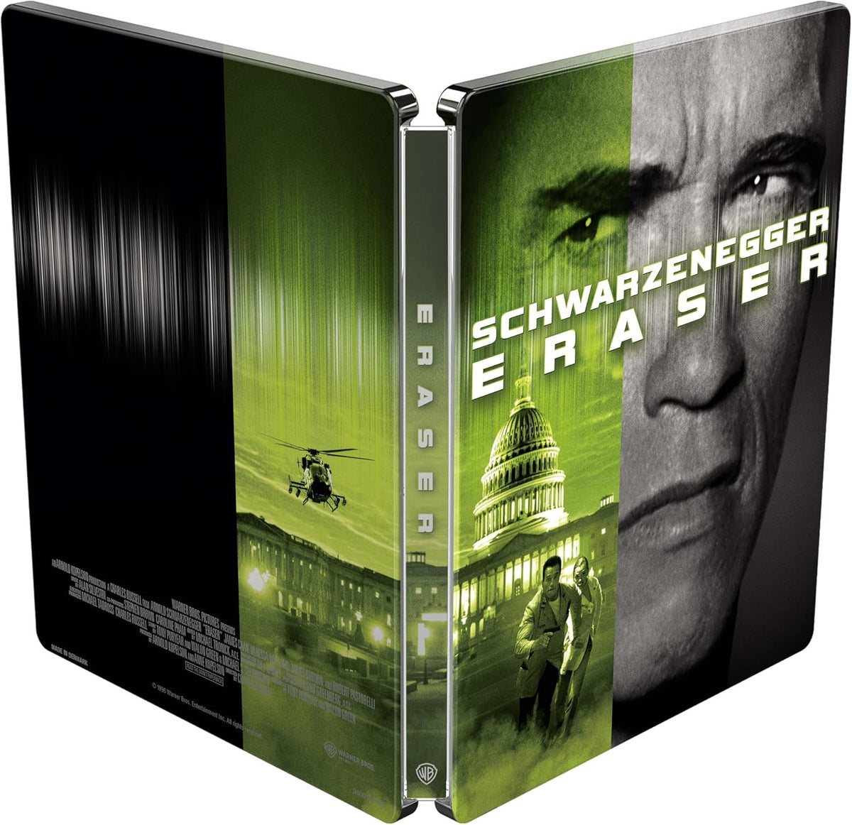 Full cover of Eraser Limited Collector's Edition [4K Ultra HD + Blu-ray] (UK Import)