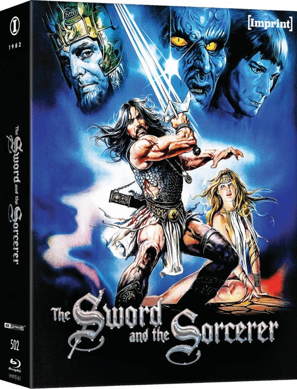 3D art of The Sword and the Sorcerer Steelbook Lenticular Hardcase [4K Ultra HD + Blu-ray] (Australian Import)