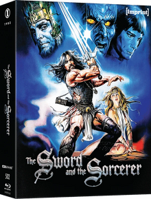3D art of The Sword and the Sorcerer Steelbook Lenticular Hardcase [4K Ultra HD + Blu-ray] (Australian Import)