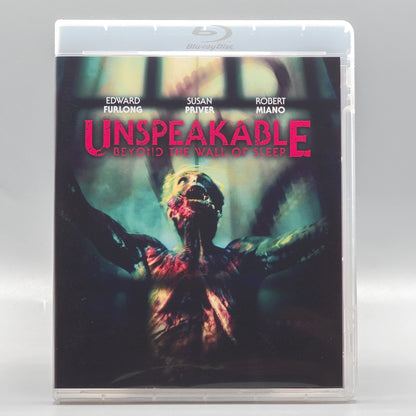 Front case of Unspeakable: Beyond the Wall of Sleep [Blu-ray]