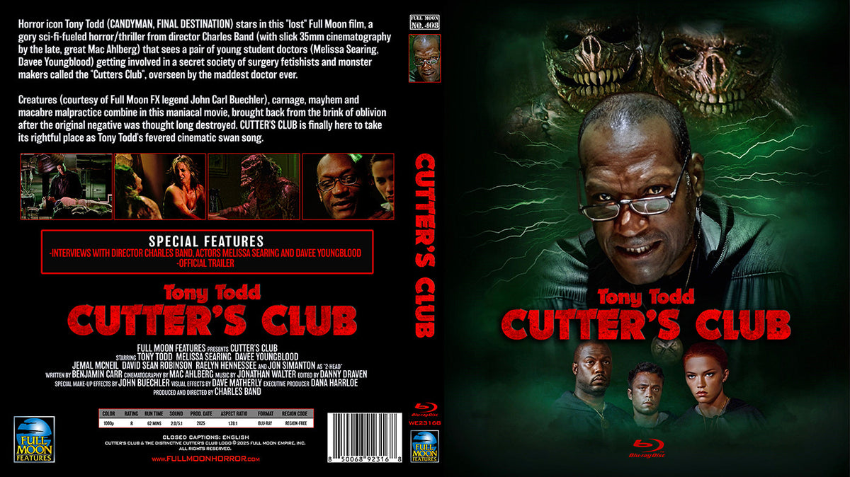 Packshot art of Cutter's Club [Blu-ray]