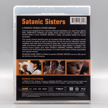 Back case of Satanic Sisters [Blu-ray]