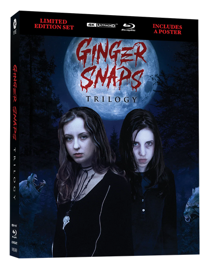 Front cover of Damaged | Ginger Snaps Trilogy Limited Edition Lenticular Hardcase [4K Ultra HD + Blu-ray] (Australian Import)