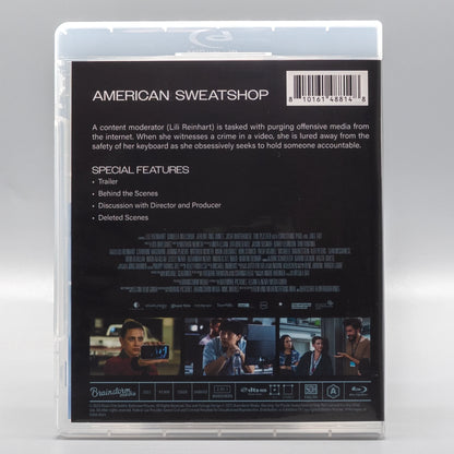 Back case of American Sweatshop [Blu-ray]