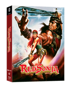 Front cover of Red Sonja (1985) Steelbook Lenticular [4K Ultra HD + Blu-ray]